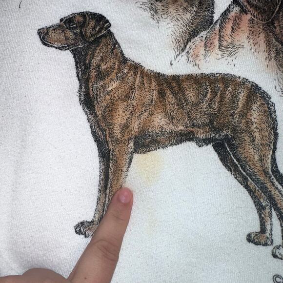 Vintage Chesapeake retriever crew neck sweater sz 3x - Picture 6 of 6